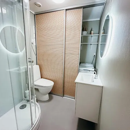 Apartman Fin Sokkelleilighet For Inntil 8 Under Ski-vm 2025 - Gratis Parkeringsplass Trondheim